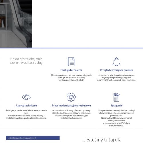 Kompleksowa obsługa techniczna centrów handlowych - Warszawa