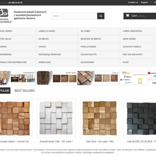 Drewniane płyty ścienne