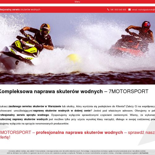 Naprawa skuterów wodnych kawasaki - Białystok