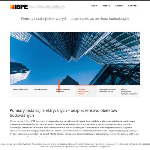 Pomiary oświetlenia ewakuacyjnego