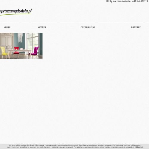 Stoły drewniane prowansalskie w Warszawie