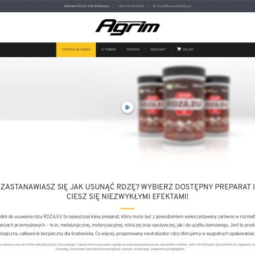 Ekologiczny środek do usuwania napisów z budynków