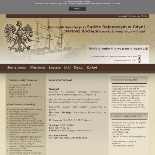 Licytacje komornicze - Gdynia