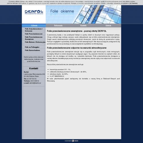 Folie na szyby - Warszawa