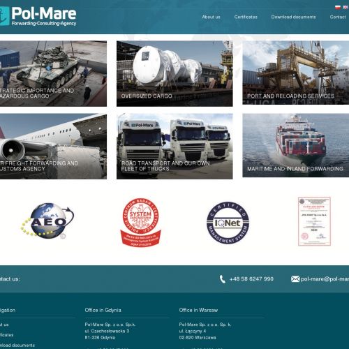 Transport drogowy kontenerów morskich - Gdynia