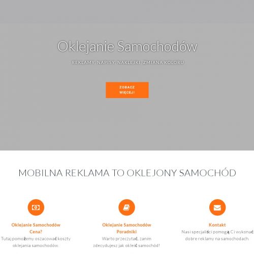 Kraków - projektowanie reklam na samochody