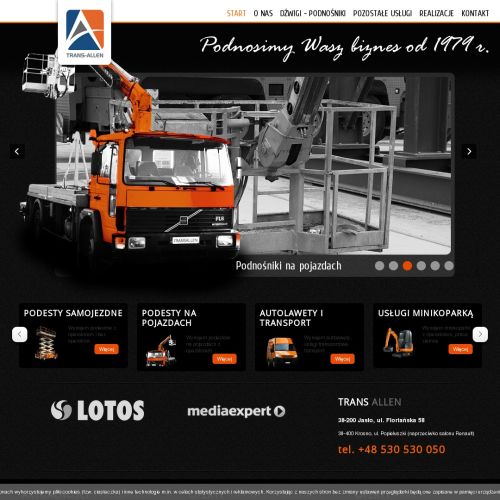 Podnośnik gąsienicowy pająk ruthmann bluelift w Krośnie