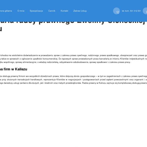 Kalisz - prawo do zachowku