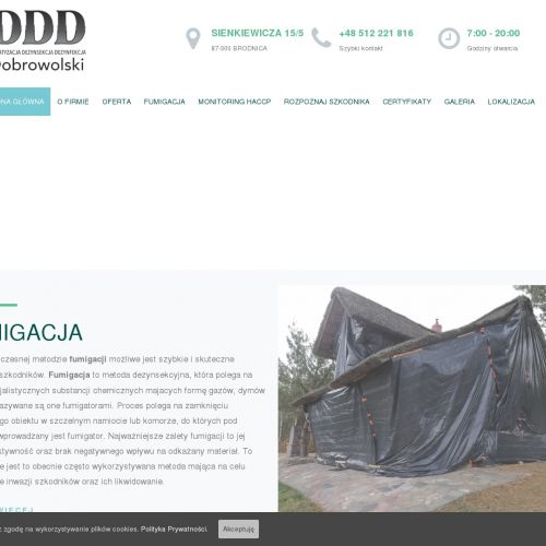 Deratyzacja - Brodnica