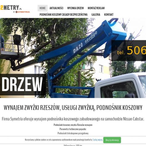 Wynajem zwyżki przegubowej - Rzeszów