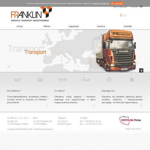 Zielona Góra - spedycja transport krajowy