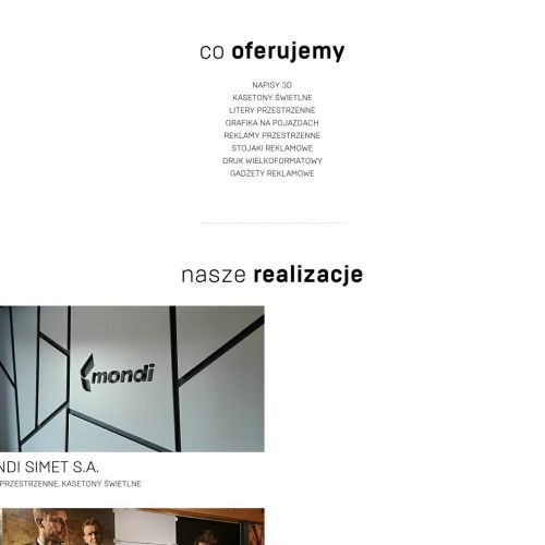 Reklamy świetlne w Poznaniu