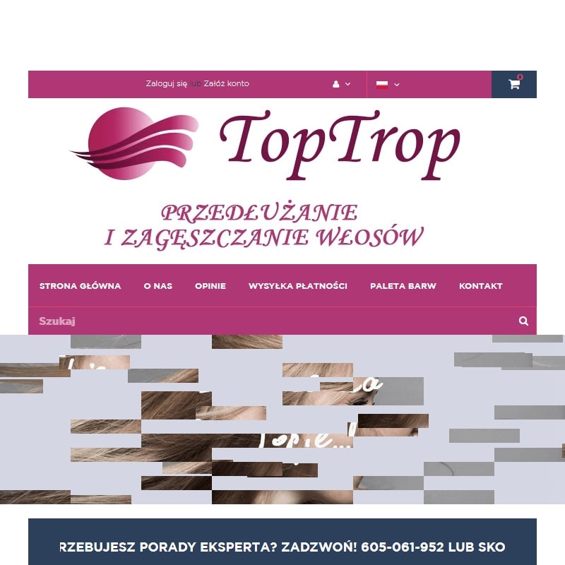 Włosy naturalne do przedłużania - Poznań