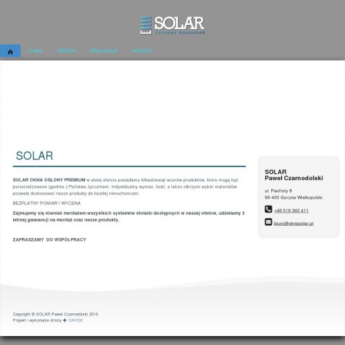 Żaluzje fasadowe montaż - Gorzów Wielkopolski