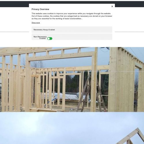 Nowoczesne elewacje domów parterowych - Warszawa