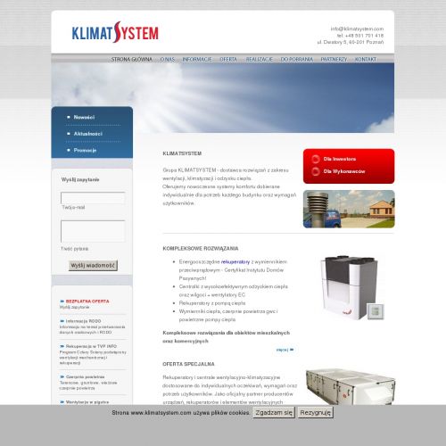 Montaż rekuperacji Poznań