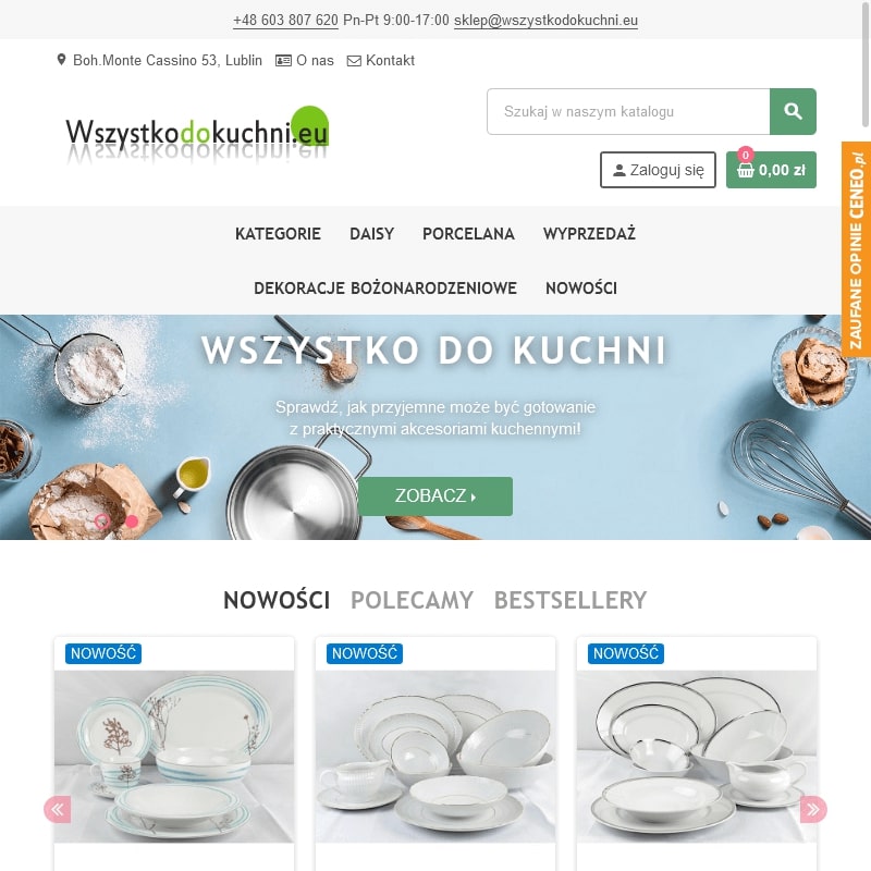 Chodzież - porcelana z ćmielowa