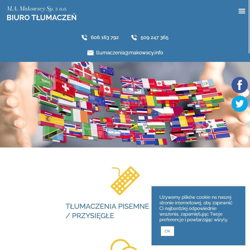 Tłumacz przysięgły języka angielskiego w Warszawie