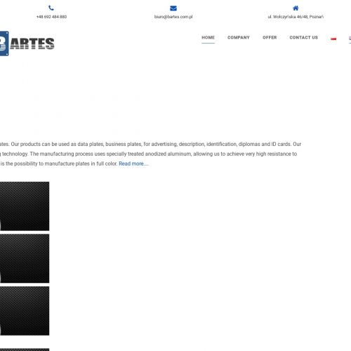 Tabliczki aluminiowe z nadrukiem