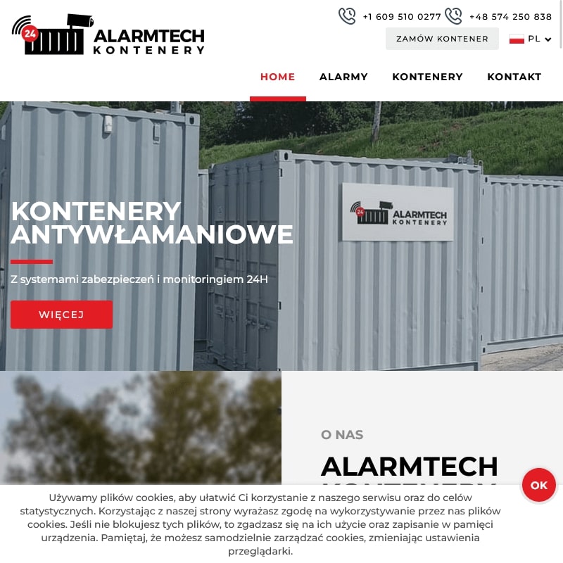 Kontener stalowy w Lublinie