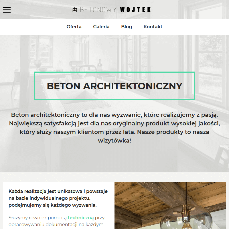 Beton architektoniczny elewacja w Łodzi