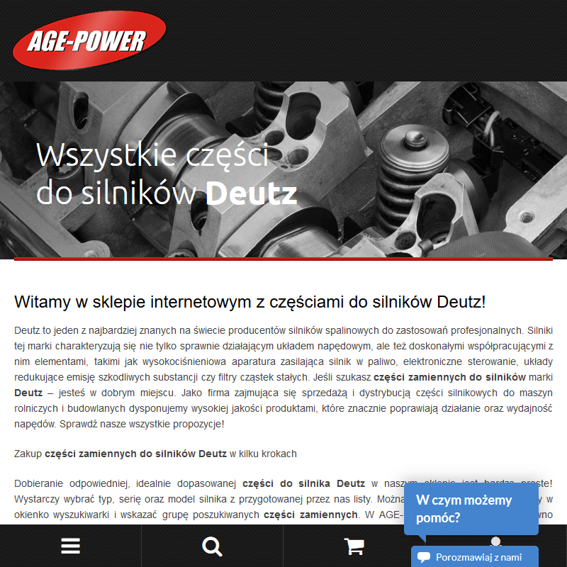 Silnik deutz części - Warszawa