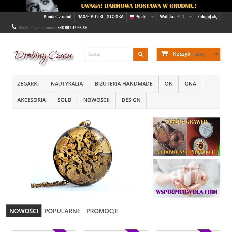 Warszawa - spinka do krawata