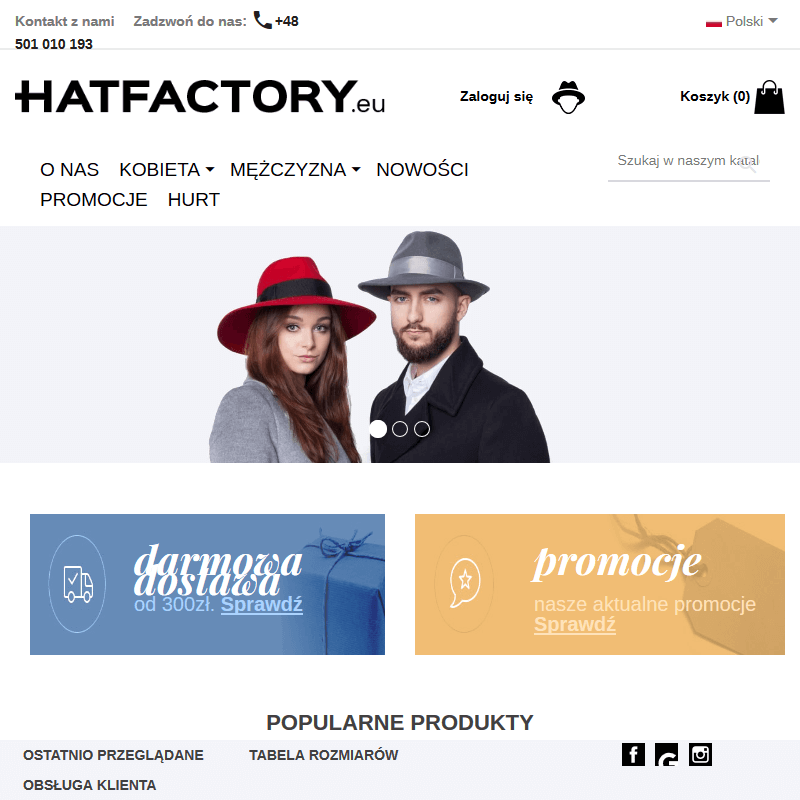 Warszawa - modne nakrycia głowy