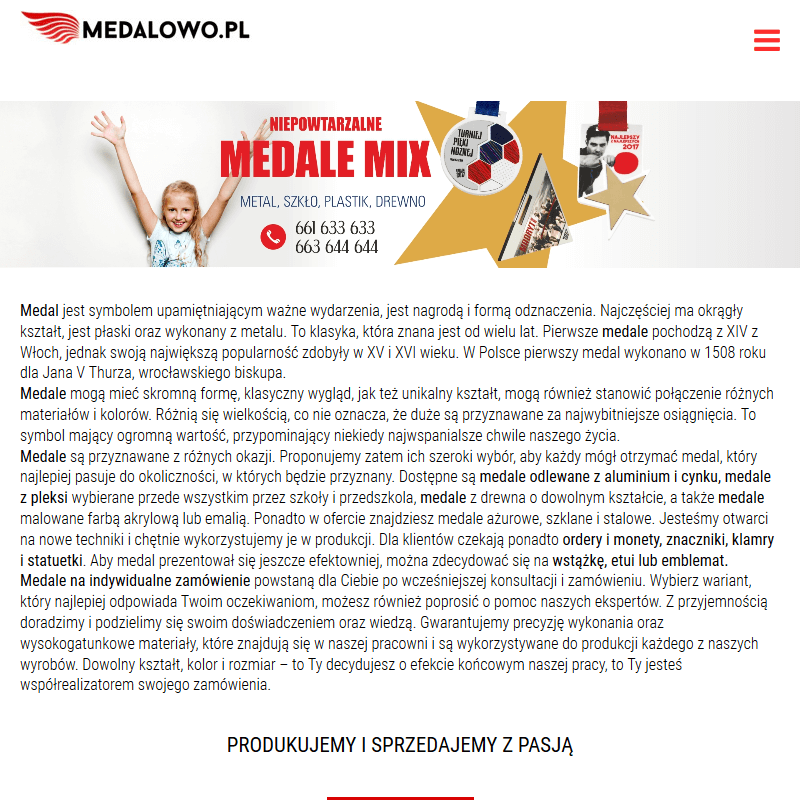 Medal z pleksi ażurowy