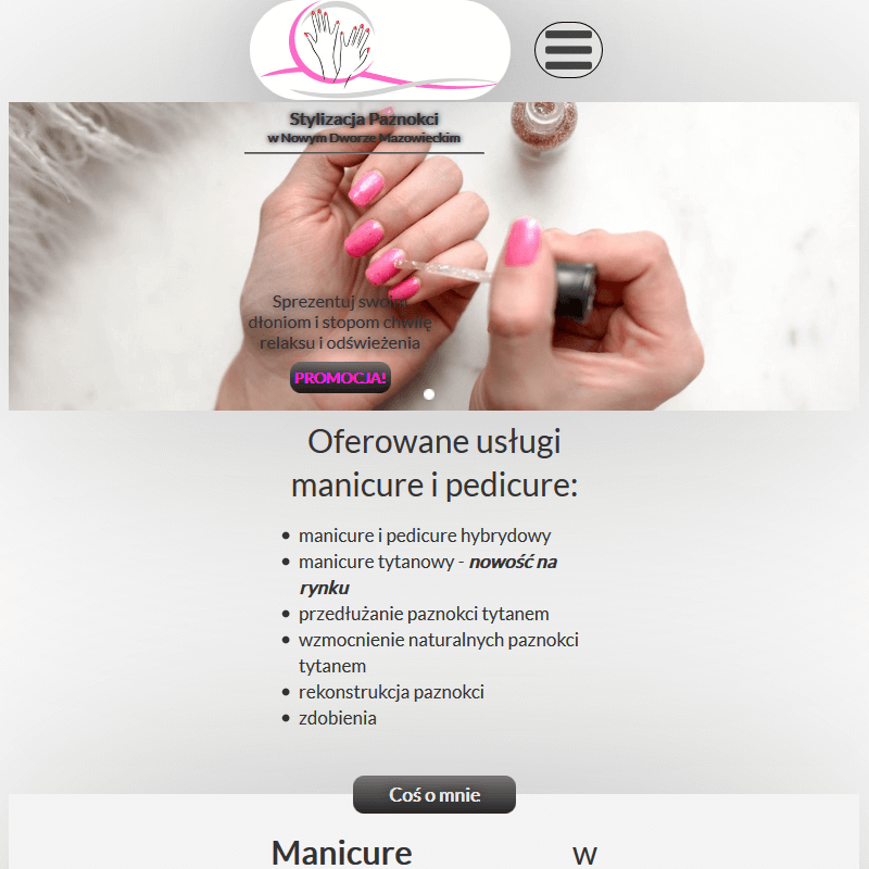 Manicure klasyczny nowy dwór mazowiecki