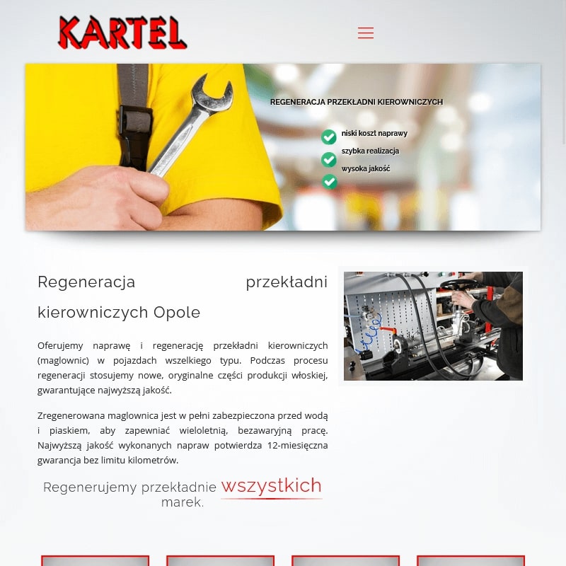 Regeneracja maglownicy w Opolu