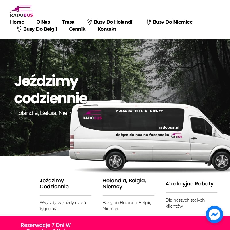 Przewóz osób belgia polska