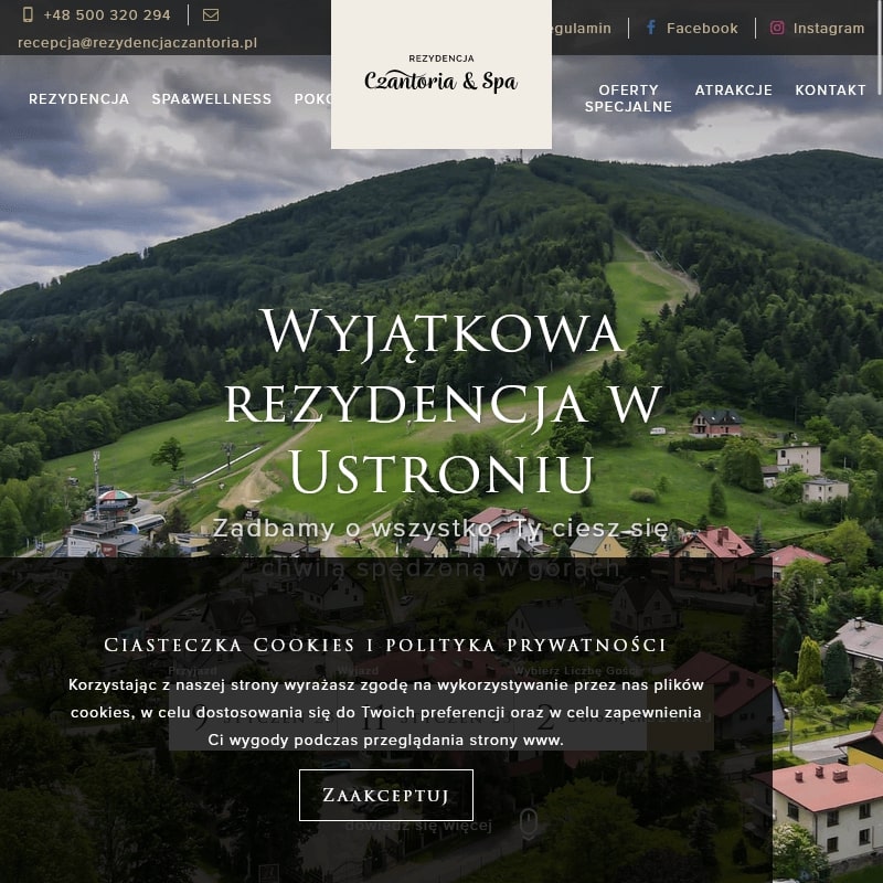 Ustroń - restauracja czantoria