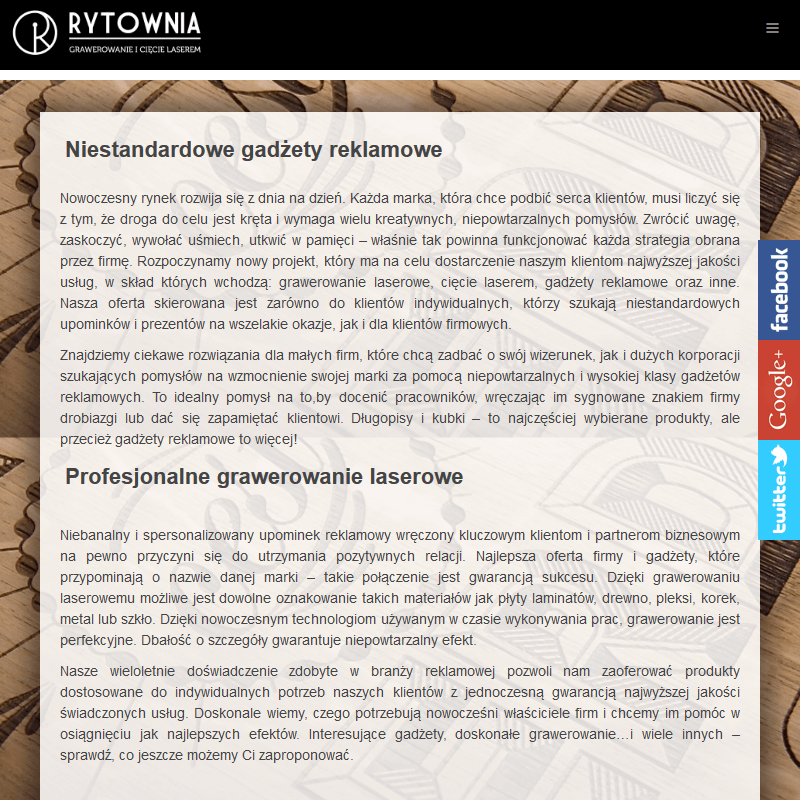 Grawerowanie laserowe w Katowicach