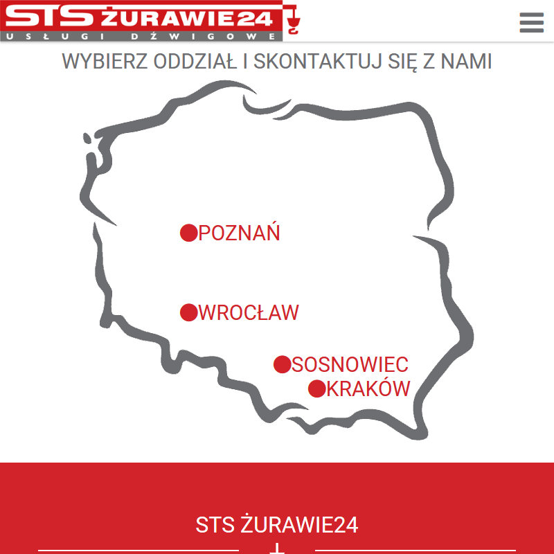 Żuraw samochodowy Kraków