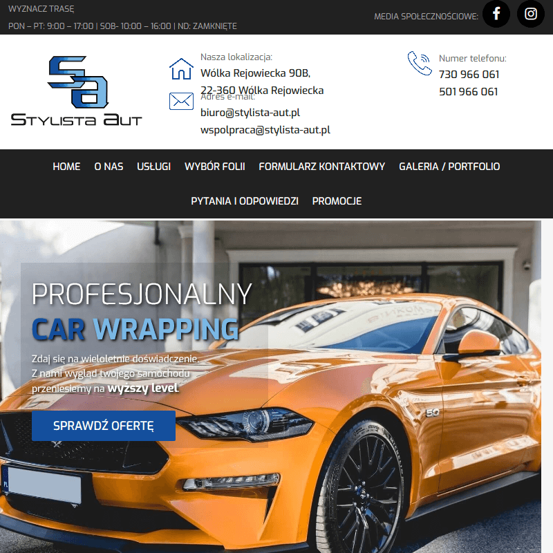 Oklejanie ochronne lamp - Warszawa