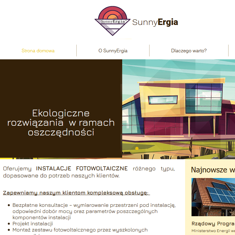 Gdańsk - systemy fotowoltaiczne