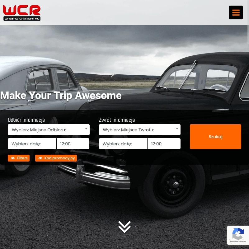 Wynajem auta na miesiąc - Warszawa