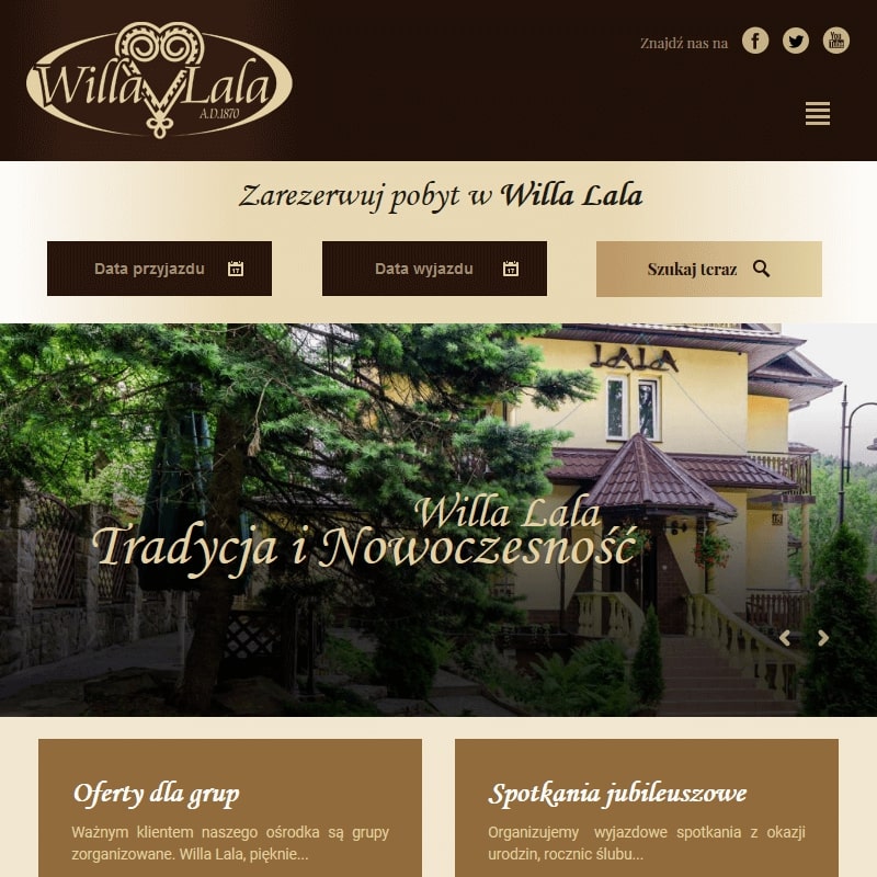 Najlepsze pensjonaty z wyżywieniem - Szczawnica